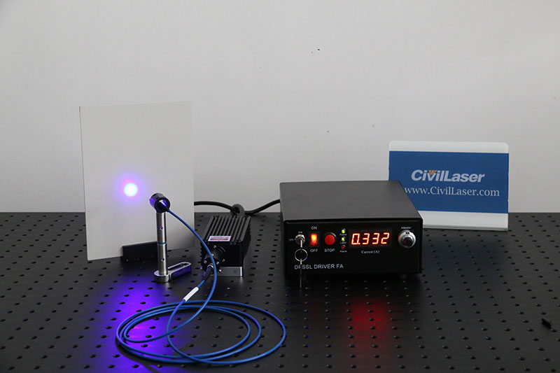 467nm 2.5 Watt Blue Fiber Coupled Laser Laboratory Laser Source